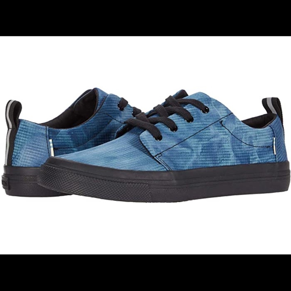 TOMS Carlito Majolica Blue Tie Dye Ripstop Sneaker